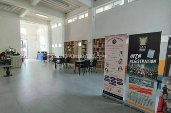 Hot sewa bu! Ruang usaha luas 120 m2 cocok untuk cafe bimbel kantor di