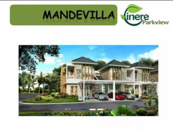 Rumah mewah depan taman tropical konsep minimalis tanpa dp