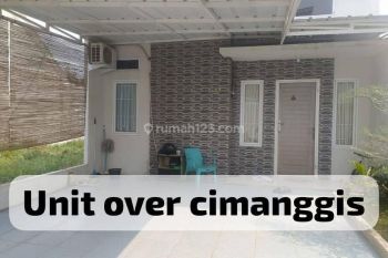 Rumah over kredit 110 jt nego cicilan 4 jtan tenor 18 th siap huni strategis tol