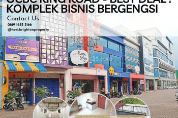 Ruko Ocbc Ring Road. Full Furnished. Komplek Bisnis Bergengsi