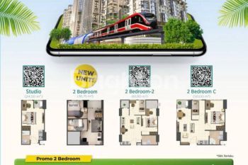 Apartemen LRT city Ciracas Jakarta Full furnished