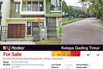 Rumah Villa Meutia Kirana Rawalumbu, Bekasi, Jawa Barat