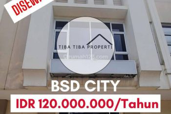 DISEWAKAN
RUKO VANYA LAKESIDE BSD CITY