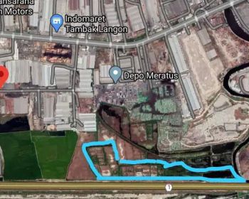 Tanah murah 5,7 ha tambak langon surabaya