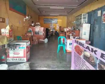 Di kontrakkan tempat usaha satu lantai