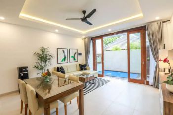 Rental Harian Villa Modern 2 Kamar di Seminyak Bali - BVI37064