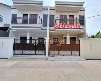 Rumah baru 2 lt  pekayon dkt galaxy jatirasa bekasi