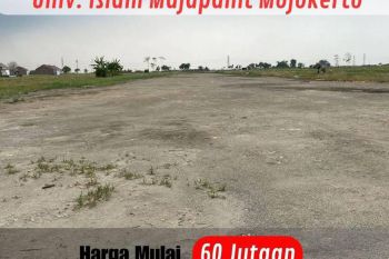 Kavling Murah Dekat Universitas Islam Majapahit Mojokerto SHM Split