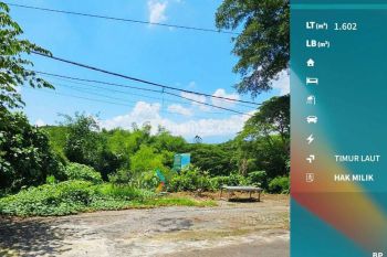 Tanah Kavling View Bagus Di Villa Tidar Indah, Tidar Malang Bp1094