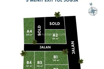 Kawasan Residensial Baru, Tanah Sleman, Dekat Polsek Berbah
