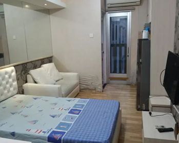 sewa studio bulanan dan tahunan apartemen greenbay pluit jakarta utara