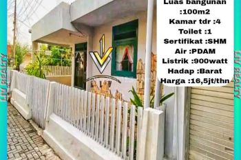 Dikontrakan rumah cukul luas dan siap huni.