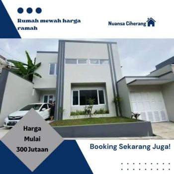 RUMAH 2 LANTAI MURAH DEKAT AKSES TOL! FREE DESIGN!