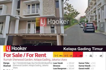 Rumah Sherwood Garden Kelapa Gading, Jakarta Utara