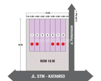 Ruko vittorio jalan STM