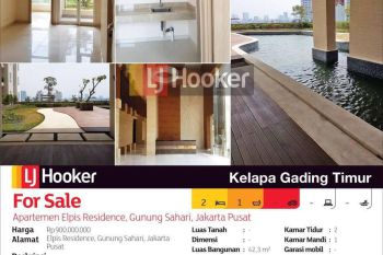 Apartemen Elpis Lantai 7 Gunung Sahari, Jakarta Pusat