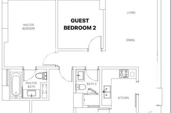 APARTMENT 3 BR MARIGOLD, BSD