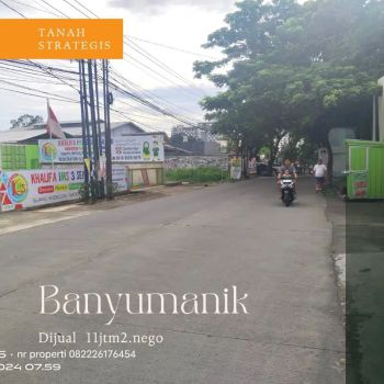tanah strategis durian raya banyumanik, dekat axis tol, undip
