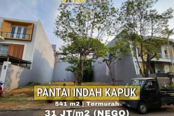 Kavling Pantai Indah Kapuk, dekat RS PIK, one gate system