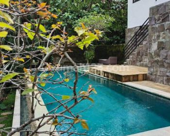 Jual villa dekat central Ubud view sawah jungle dan sungai