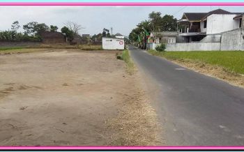Tanah Dijual Kalasan Dekat AAU Adisucipto