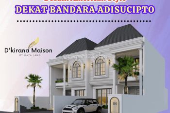 Rumah Mewah Bonus Kanopi Cor 50m Ke Jalan Utama Berbah Jogja
