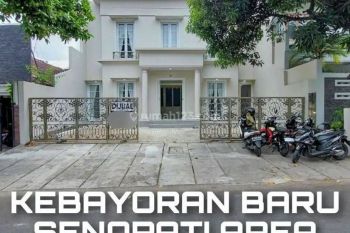 RUMAH CLASSIC STYLE COCOK UNTUK USAHA, KEBAYORAN BARU, JAKARTA SELATAN