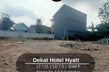 Murah Yuk Tinggal 1 Unit Aja Kavling Dekat Hyatt Jalan Palagan