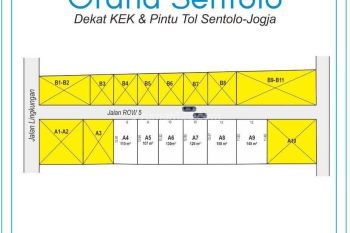 1,5jt M Dekat Exit Tol Banguncipto Jogja Cocok Investasi