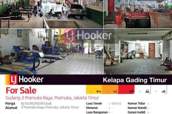Gudang Jl. Pramuka Raya, Jakarta Timur