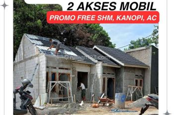 RUMAH TERMURAH 1 LANTAI DI JATIASIH DEKAT TOL