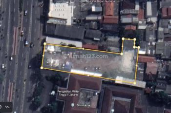tanah di jalan raya penggilingan cakung jakarta timur