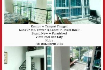 Kantor + Tempat Tinggal Di Soho East Broklyn Furnished