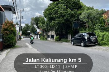 Tanah Strategis Tepi Jalan Pandega Jalan Kaliurang Km 5 Dekat UGM