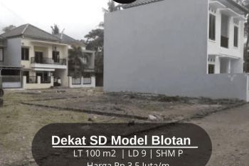 Luasan Kecil Kavling Murah Dekat SD Model Blotan Utara Stadion
