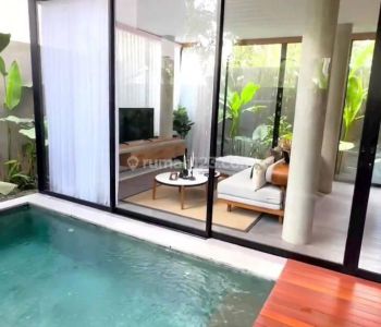 Villa mewah siap huni 3 kamar tidur view alam onegate di ubud