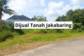 TANAH JAKABARING DEKAT BUNDERAN