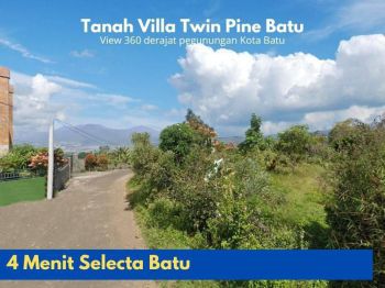 TANAH VILLA BUMIAJI BEST VIEW PEGUNUNGAN BATU MALANG
