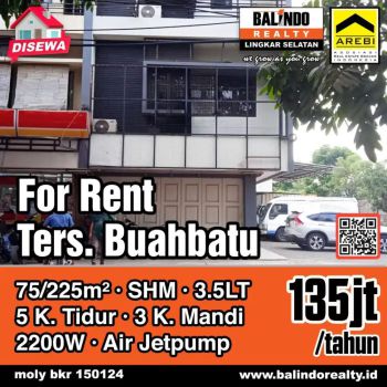 Disewakan Ruang Usaha Cocok Untuk Kantor Dan Usaha Di Buahbatu