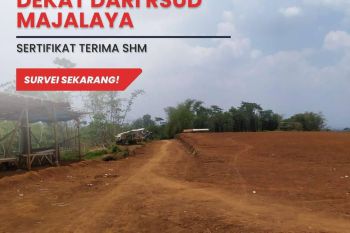 Tanah Cikawao 20 Menit dari RSUD Majalaya Bandung SHM