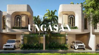 (XC) OFF PLAN TROPICAL MEDITTERANIAN VILLA IN UNGASAN BALI