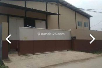 Dijual Cepat Gudang Kavling Dpr Gang Kancil Kota Tangerang