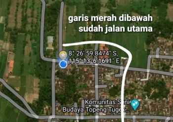 TANAH MURAH DI CARANGSARI PETANG BAWAH BADUNG BALI