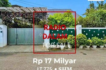 Rumah Cantik Area Radio Dalam Kebayoran Baru Harga Menarik
