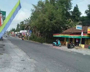 Tanah Strategis Tepi Jalan Aspal Utama Kasihan Bantul (Selatan UMY)