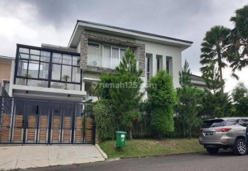 Rumah Minimalis Furnish Plus Kolam Renang Siap Huni Sentul City