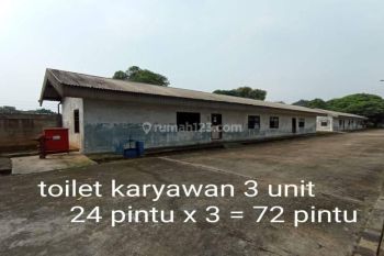 Ex Pabrik makanan + 1 villa di parakan muncang.
