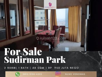 Dijual Apartemen Sudirman Park 2 Bedroom Full Furnished Tower B