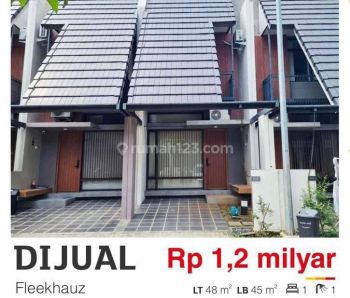 Wah Bagus Banget Rumah Cluster Favorit Fleekhauz Bsd City