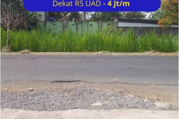 Dijual Murah! Tanah SHM Posisi Hook 3 Jalan, Utara Jogja Bay